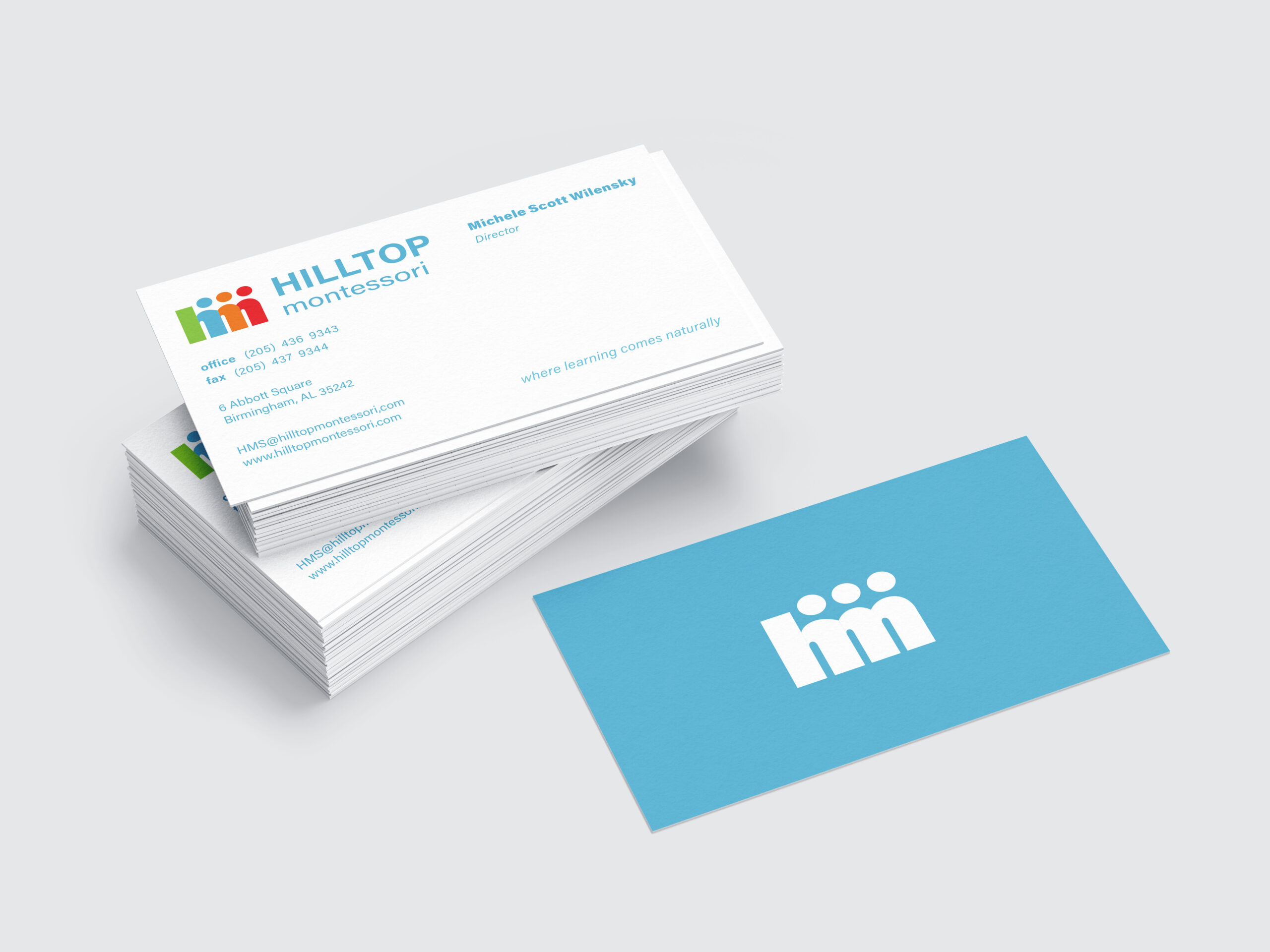 Hilltop Montessori Rebrand